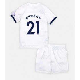 Tottenham Hotspur Dejan Kulusevski #21 Heimtrikot 2023-24 Kurzarm (+ kurze hosen)